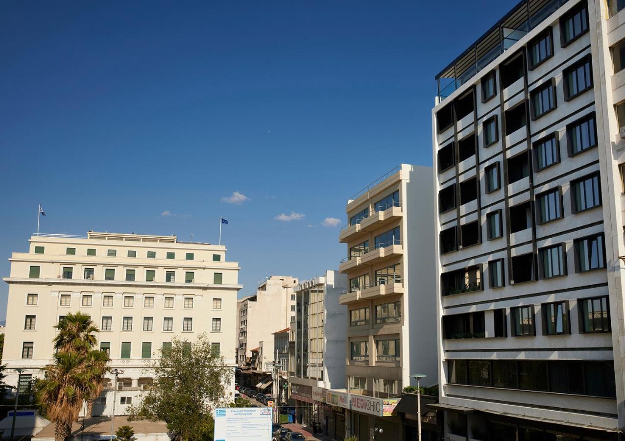 The Port Square Hotel Pireu Exterior foto